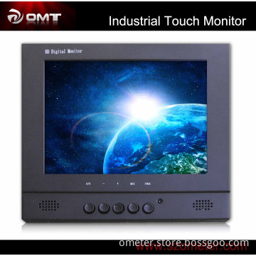 8" Touch Screen Monitor with HDMI Input for Industrial Control Terminal Display